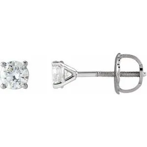 14K Yellow 1/3 CTW Natural Diamond Cocktail-Style Earrings