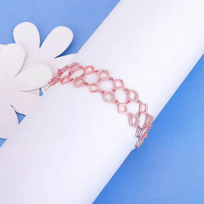 Anushka Sharma Rose Gold Endearing Bracelet