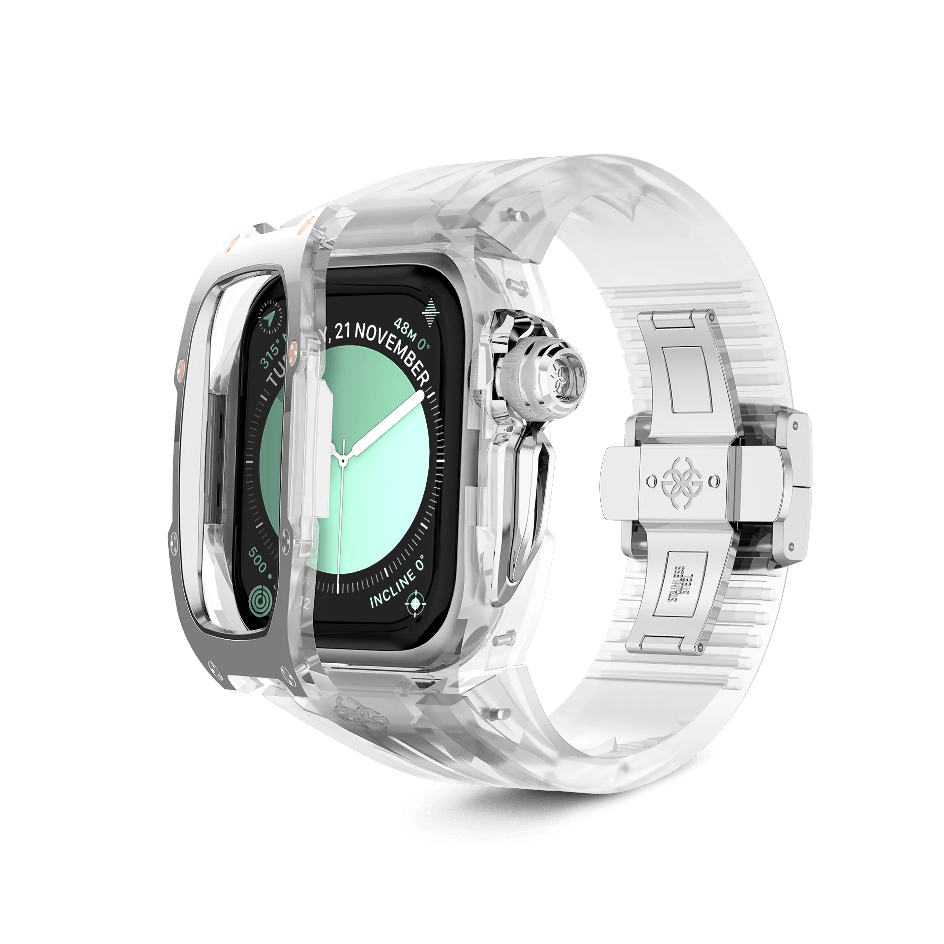 Apple Watch Case / RSTRIII45 - CRYSTAL STEEL