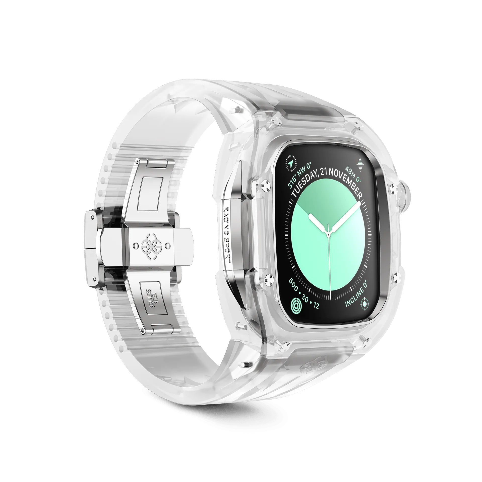 Apple Watch Case / RSTRIII45 - CRYSTAL STEEL