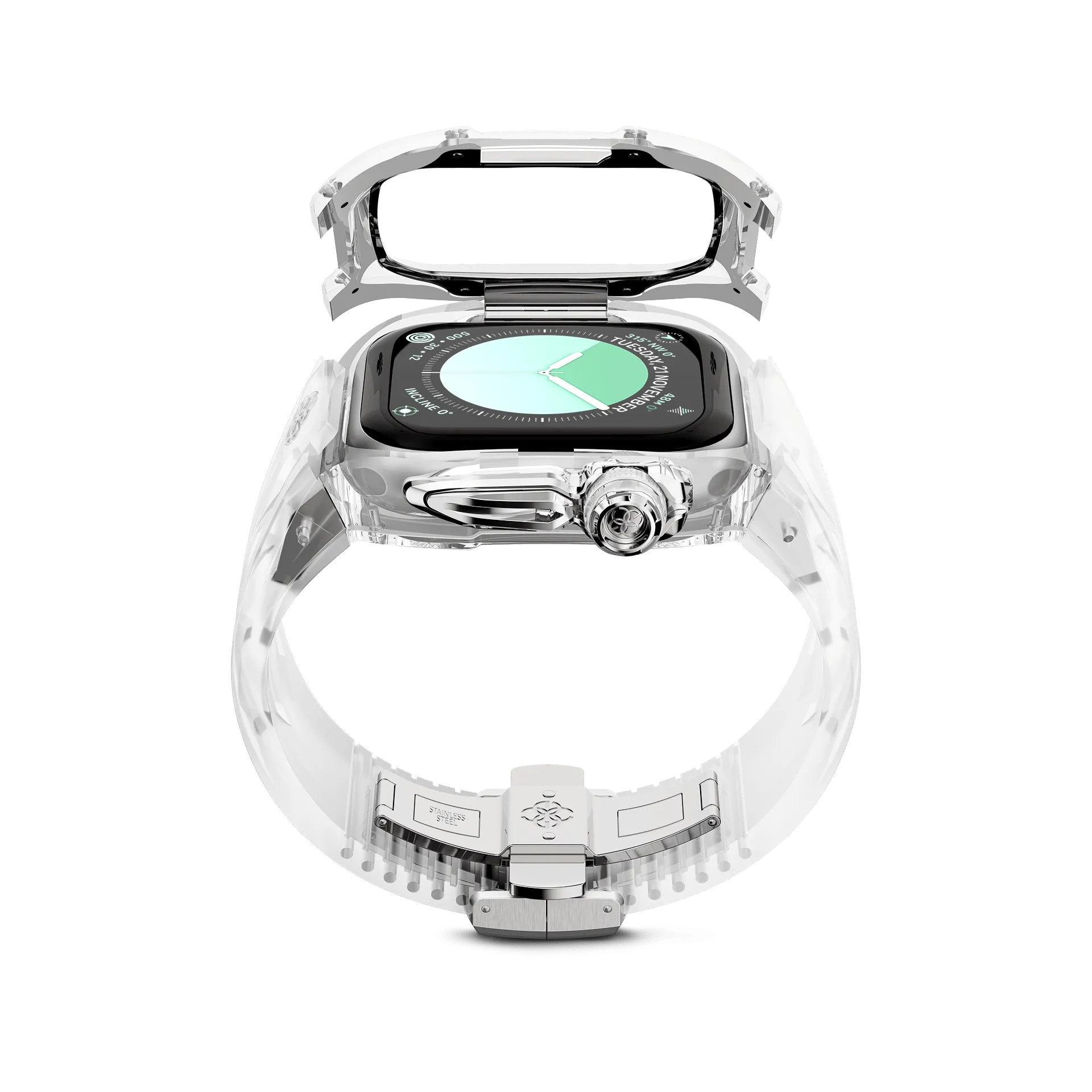 Apple Watch Case / RSTRIII45 - CRYSTAL STEEL