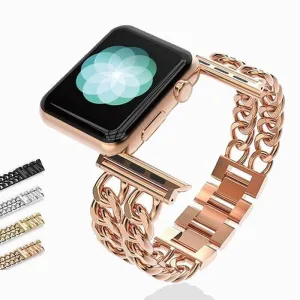 Apple Watchband Women Chain Bracelet Metal Steel Series