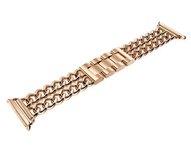 Apple Watchband Women Chain Bracelet Metal Steel Series