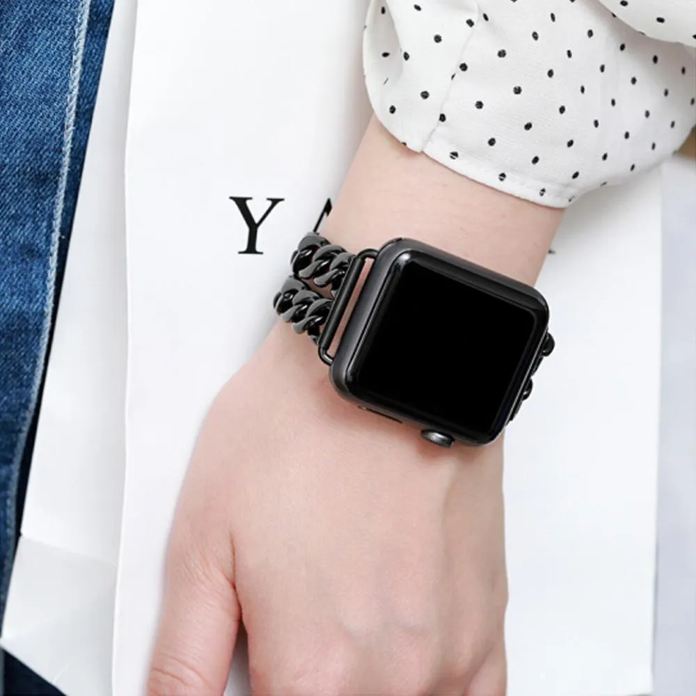 Apple Watchband Women Chain Bracelet Metal Steel Series