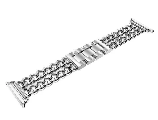 Apple Watchband Women Chain Bracelet Metal Steel Series