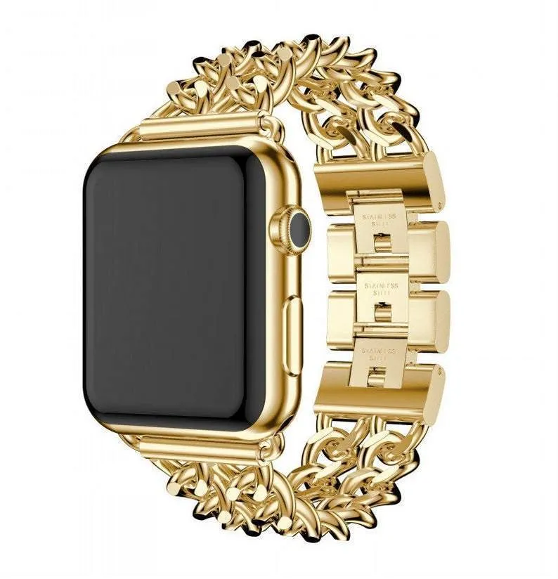 Apple Watchband Women Chain Bracelet Metal Steel Series
