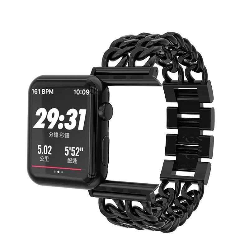 Apple Watchband Women Chain Bracelet Metal Steel Series