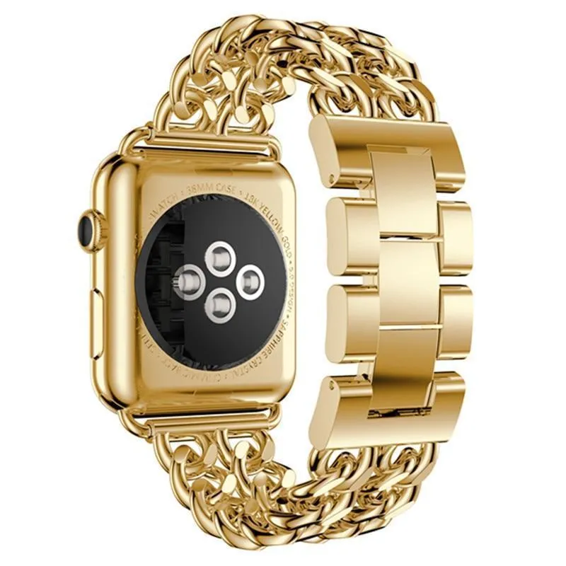 Apple Watchband Women Chain Bracelet Metal Steel Series
