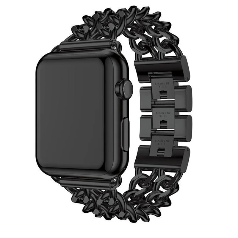Apple Watchband Women Chain Bracelet Metal Steel Series