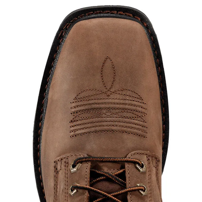 Ariat Cascade 8" Wide Square Toe Steel Toe Work Boot