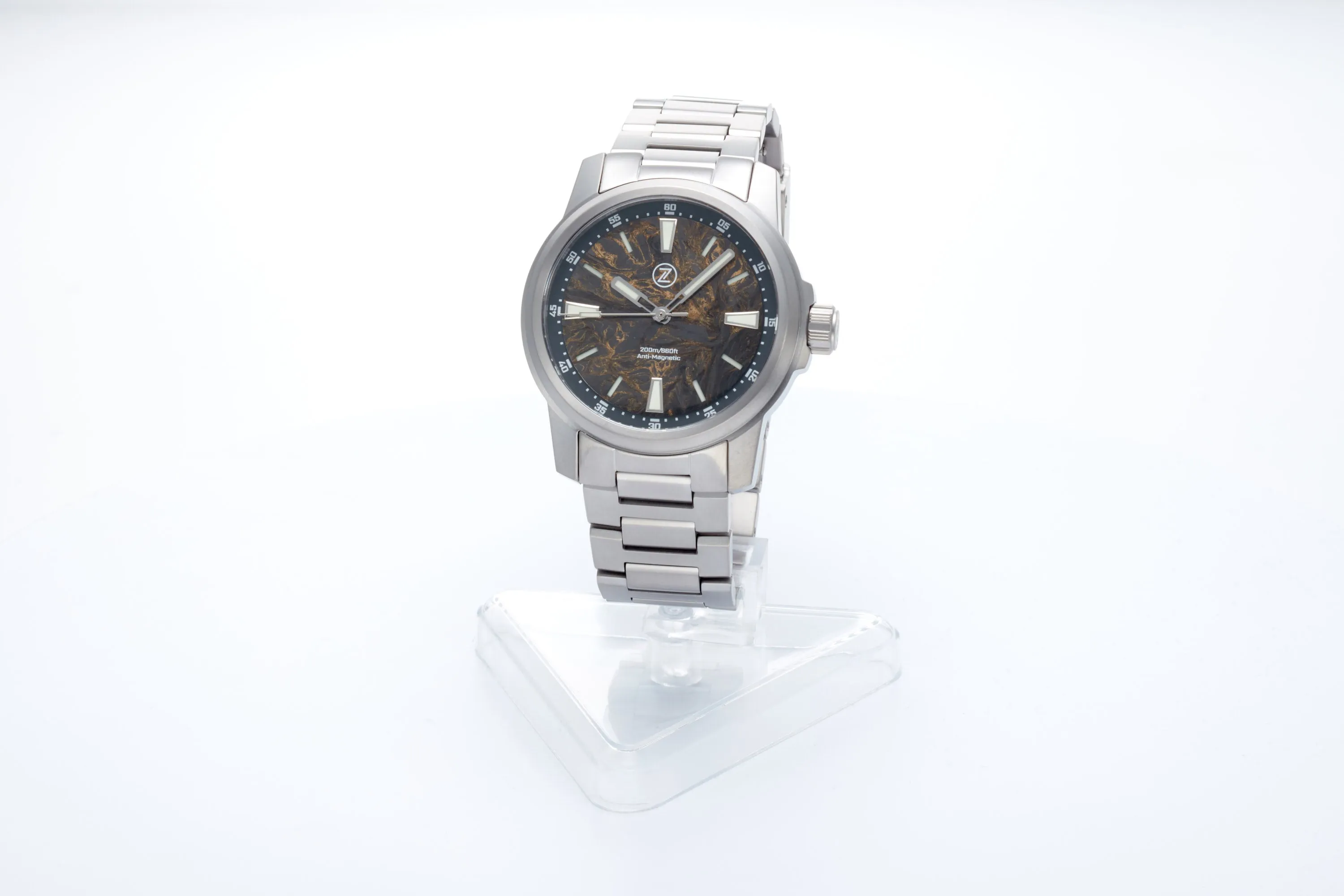 Aurora Field 42mm Ti 'Gold Carbon'