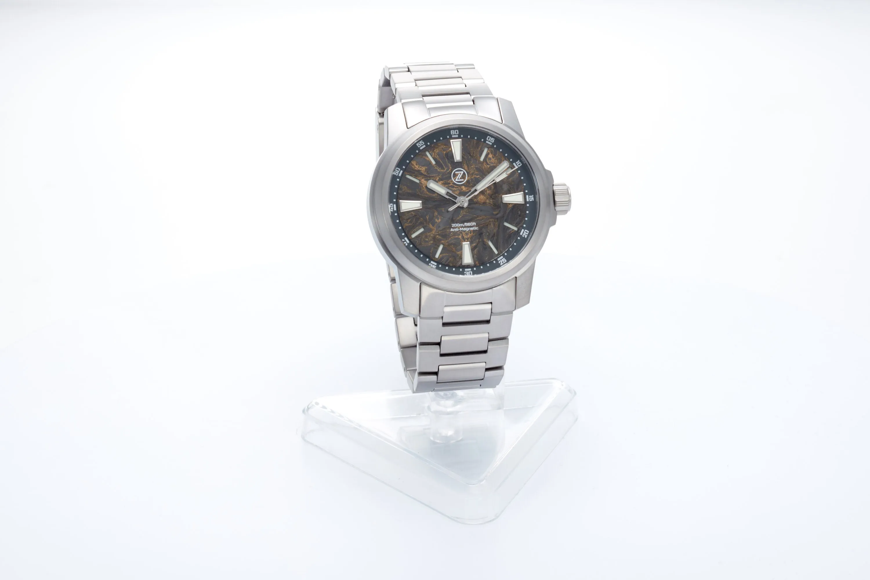 Aurora Field 42mm Ti 'Gold Carbon'