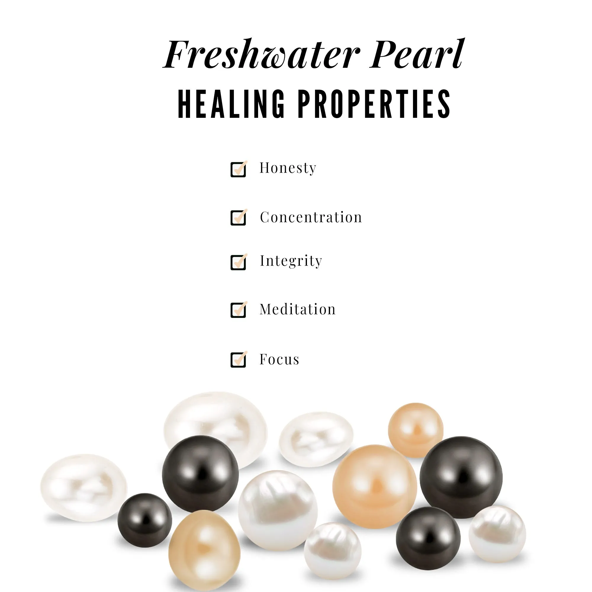 Bead Set Freshwater Pearl Solitaire Split Shank Ring with Diamond