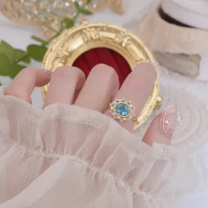 Blue Gemstone Ring - Marilyn