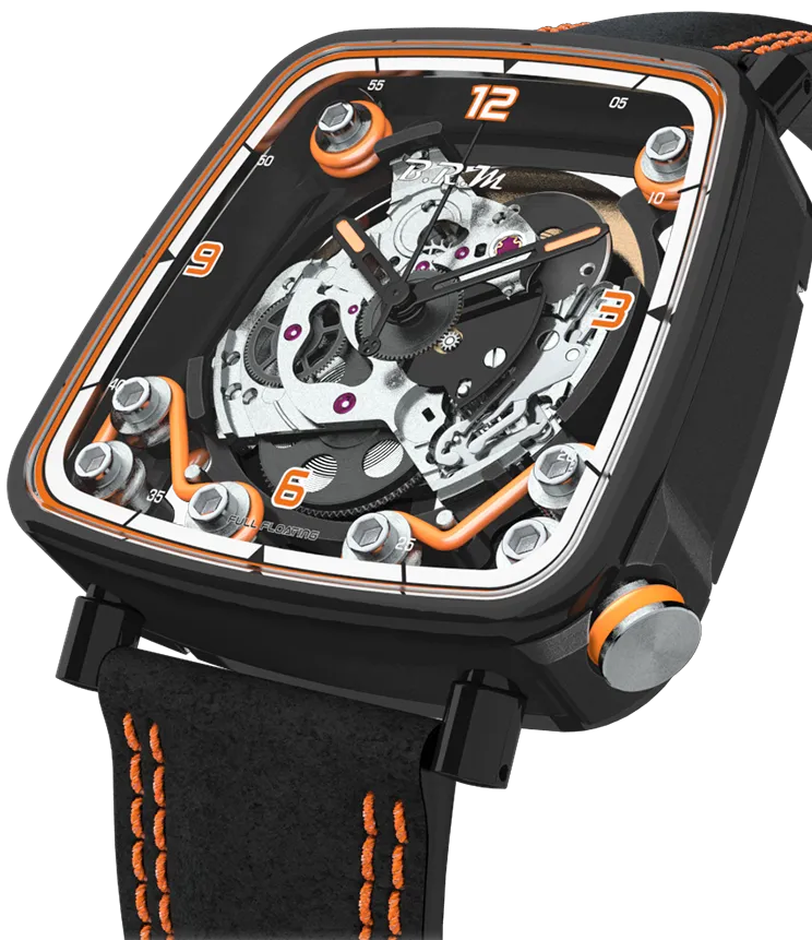 BM Watch FF39-4 Black Titanium ORSange