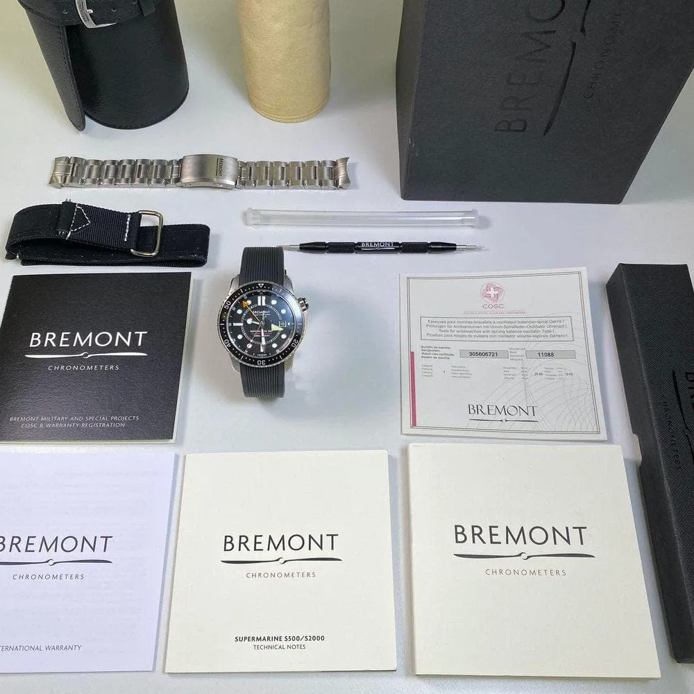 Bremont Supermarine 500 GMT Terra Nova "Royal Navy Clearance Diver II"