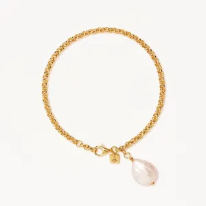 By Charlotte Embrace Stillness Bracelet, Gold or Silver