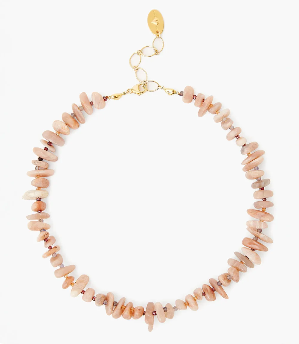 Chan Luu Red Moonstone Necklace