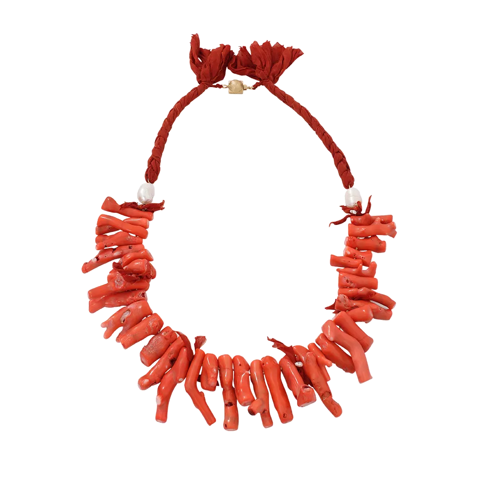 Coral Branch Necklace