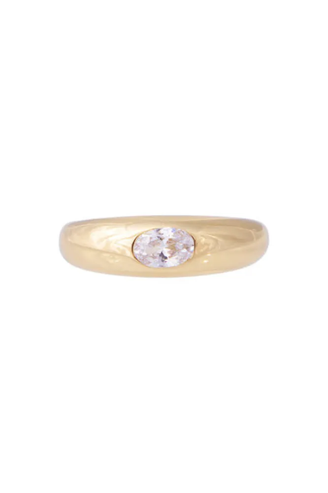 Crystal Marquise Ring