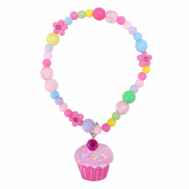 Cutie Cupcake Crunch Bracelet - Pink
