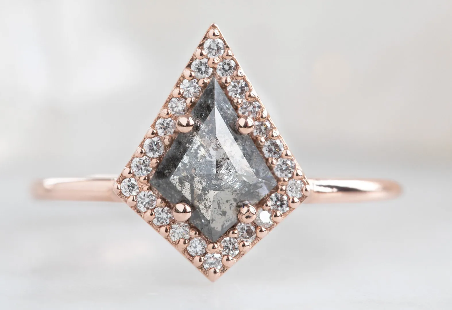 Design Your Own Custom Kite-Shaped Diamond Engagement Ring