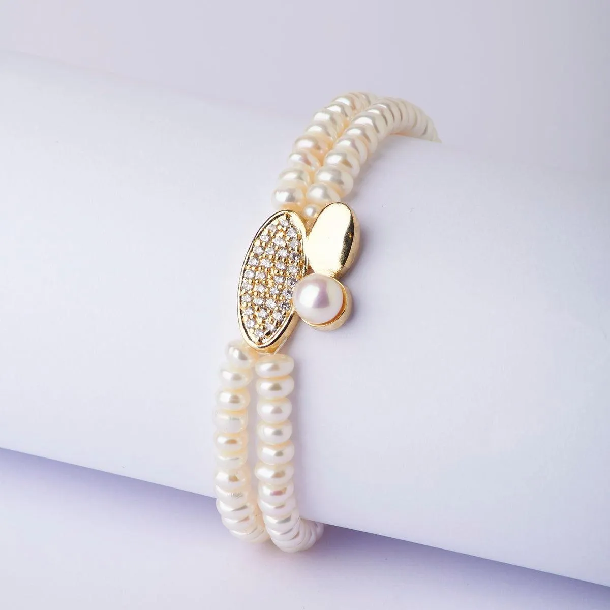 Elegant Real Pearl Bracelet