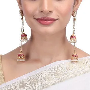 ESHIKA  gold plated EARRING