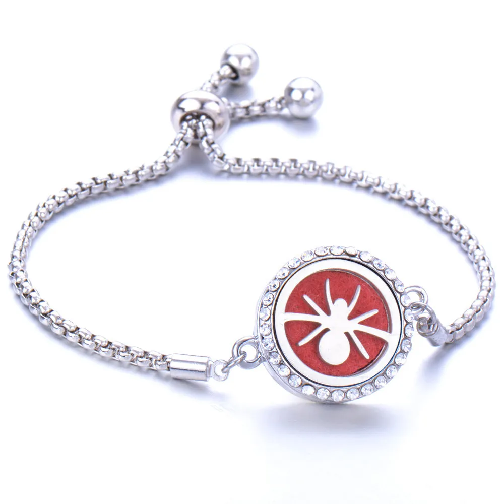 Essential oil diffusion bracelet