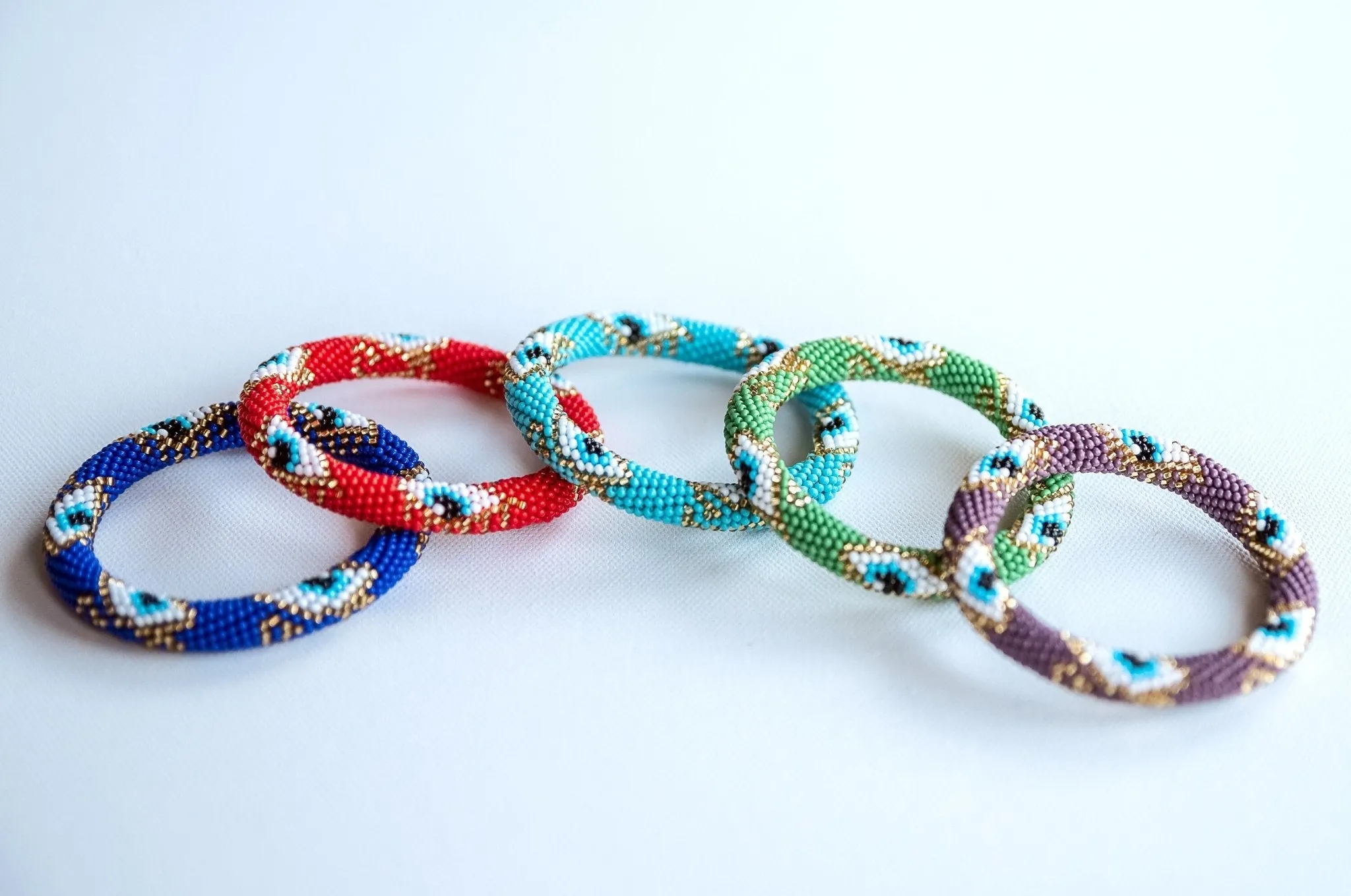 Evil Eye Beaded Bracelet