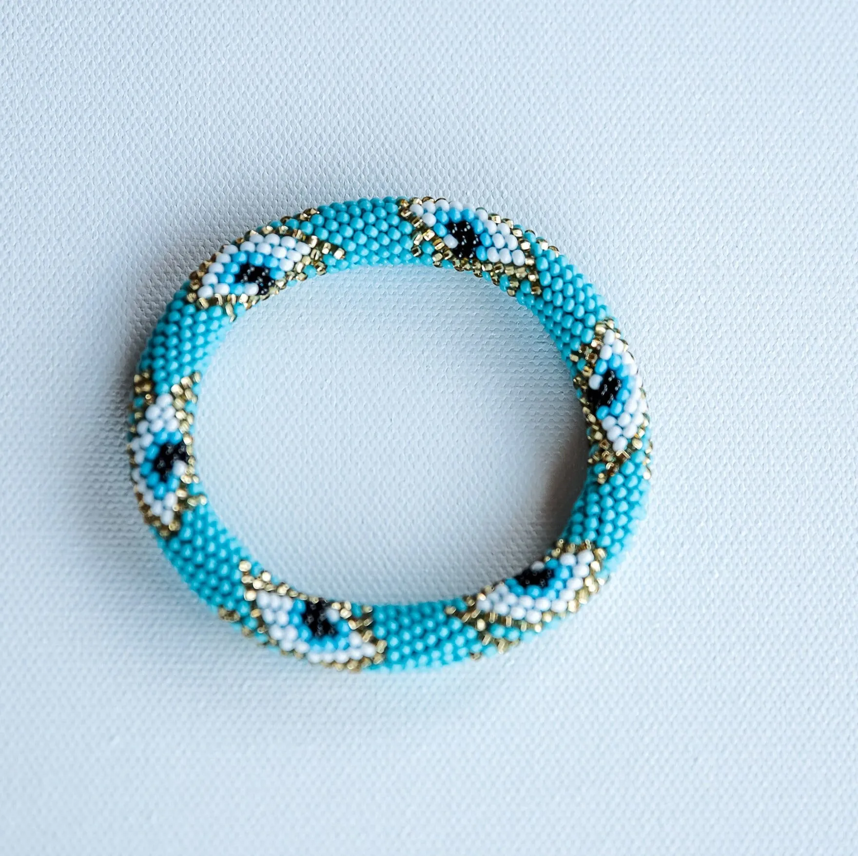 Evil Eye Beaded Bracelet