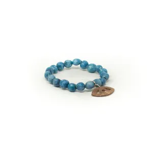 Evil Eye Charm Beaded Bracelet
