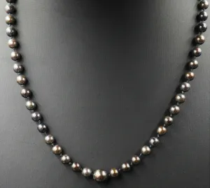 Freshwater Cultured Pearl Strand Necklace with 14ct White Gold Clasp