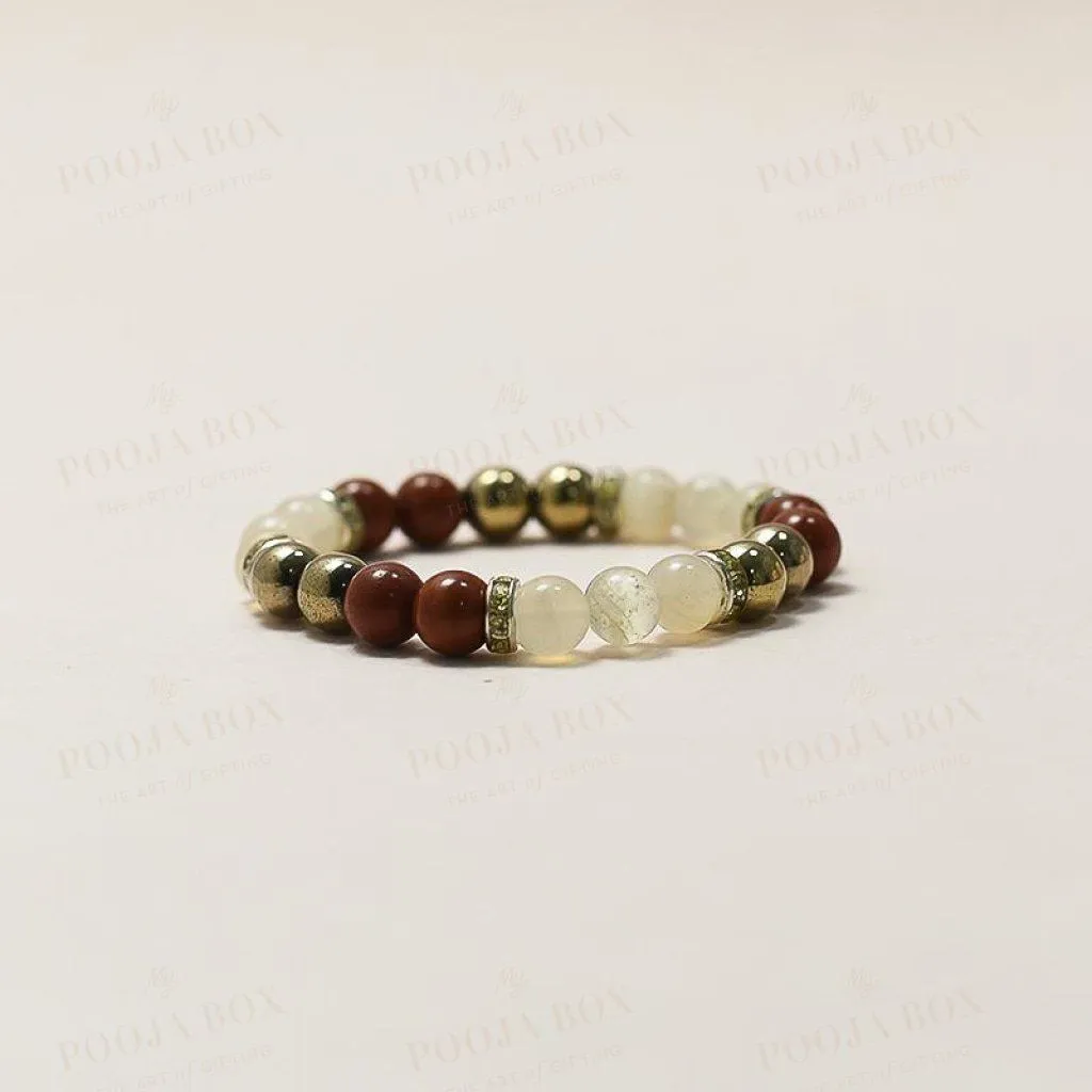 Gemini Zodiac Crystal Bracelet