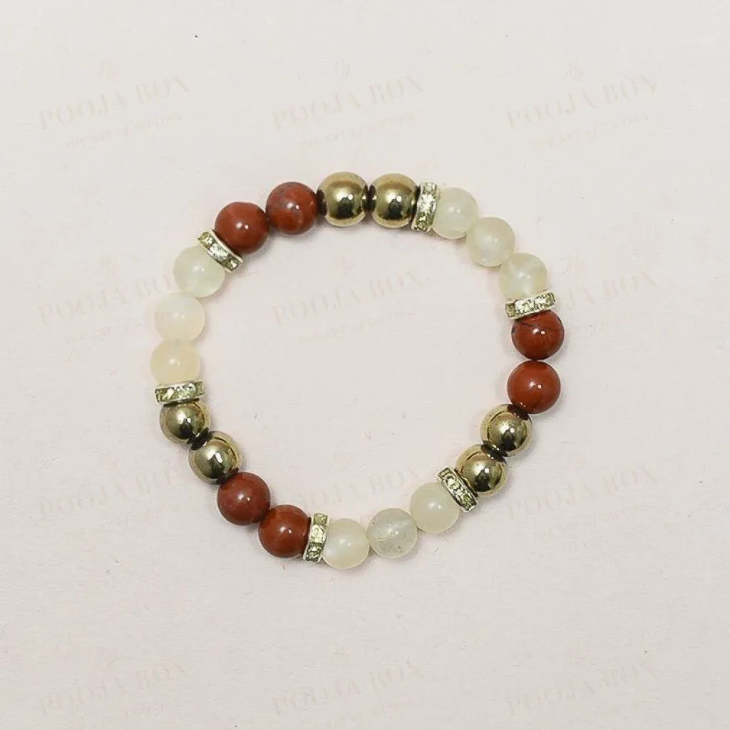Gemini Zodiac Crystal Bracelet