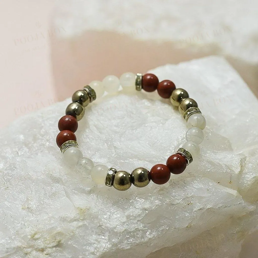 Gemini Zodiac Crystal Bracelet