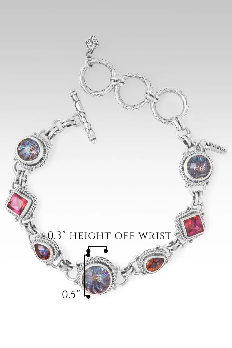 Give All Praises Bracelet™ in Northern Lights™ Mystic Quartz