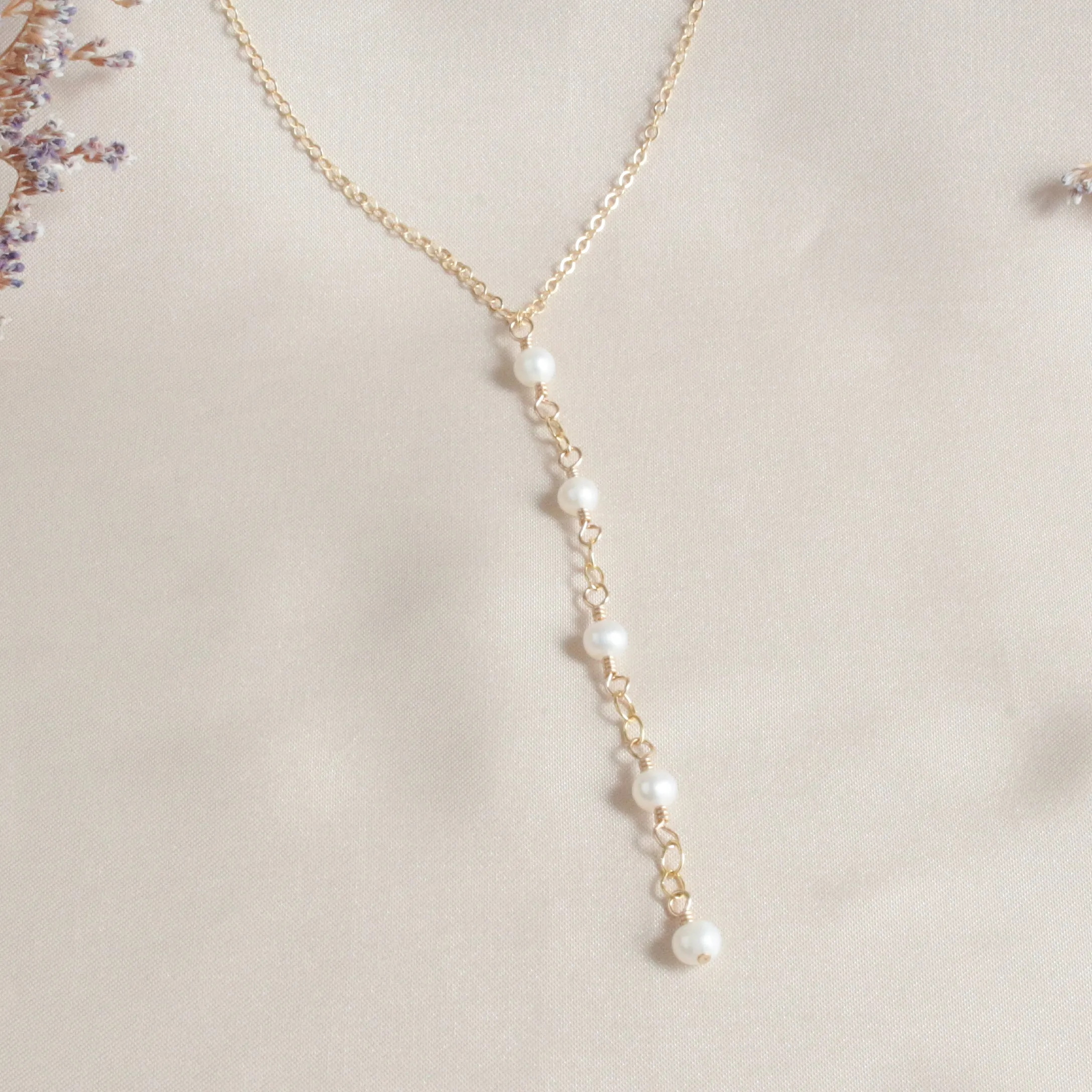 Gold and Freshwater Pearl Bracelet