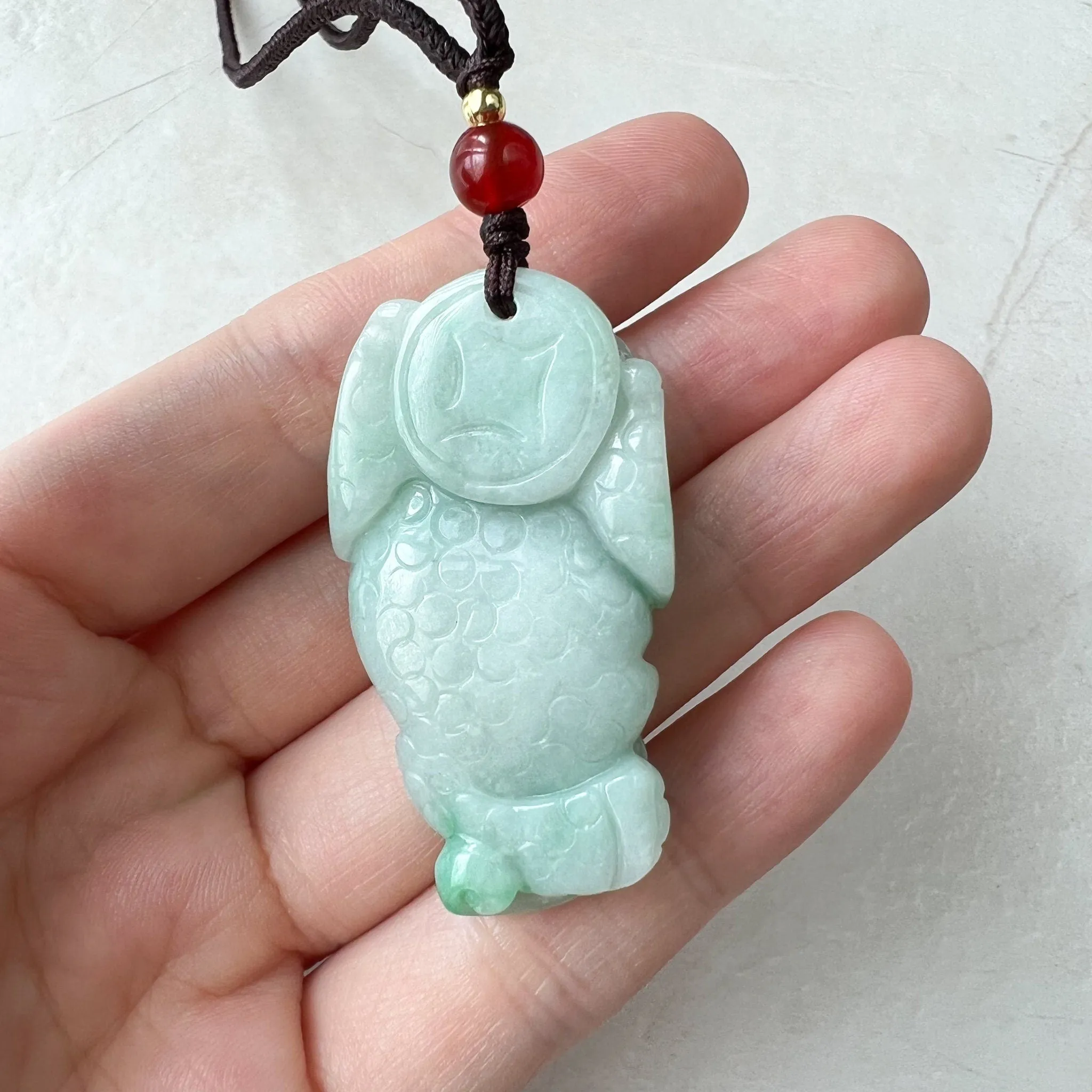 Green Jadeite Jade, Dragon Pixiu Pi Xiu, 貔貅, Dragon Chinese Carved Pendant, ZYF-1221-1651242206