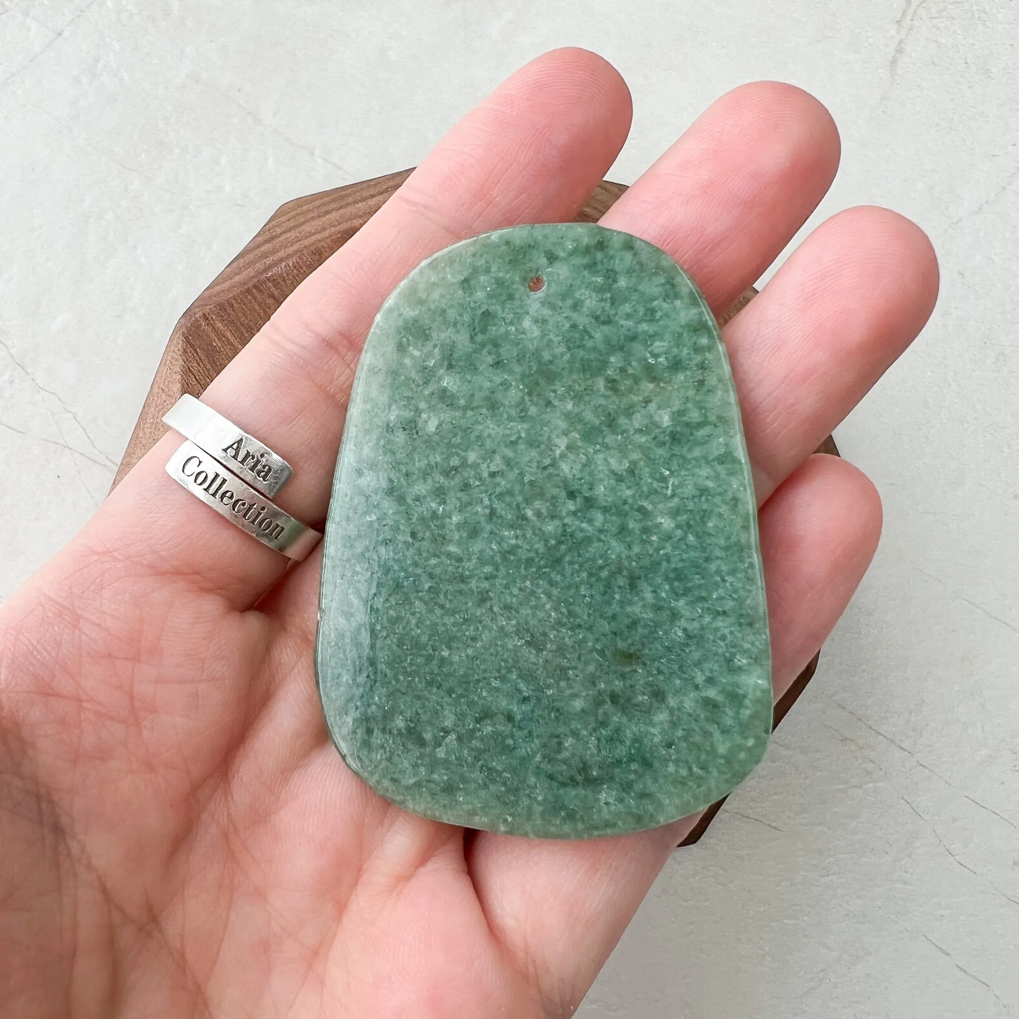Green Jadeite Jade Fortune God, Caishen, God of Wealth, 财神, Hand Carved Pendant Necklace, YJ-0522-0426884