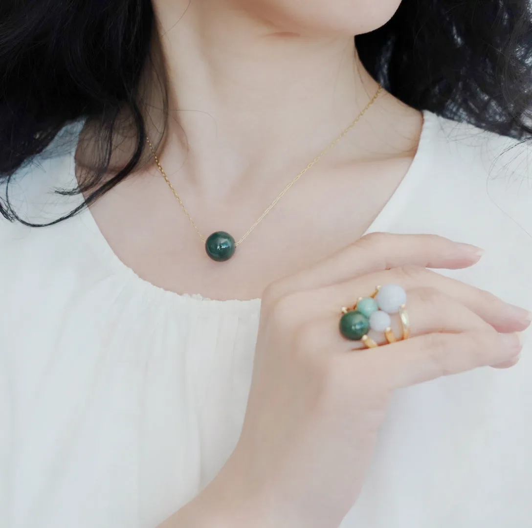 Green Jadeite Necklace