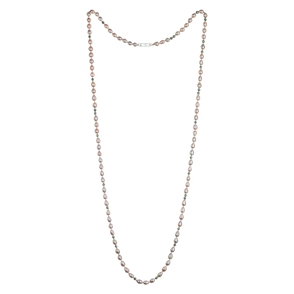 Hilary, Cultured Pearl and Pyrite Necklace