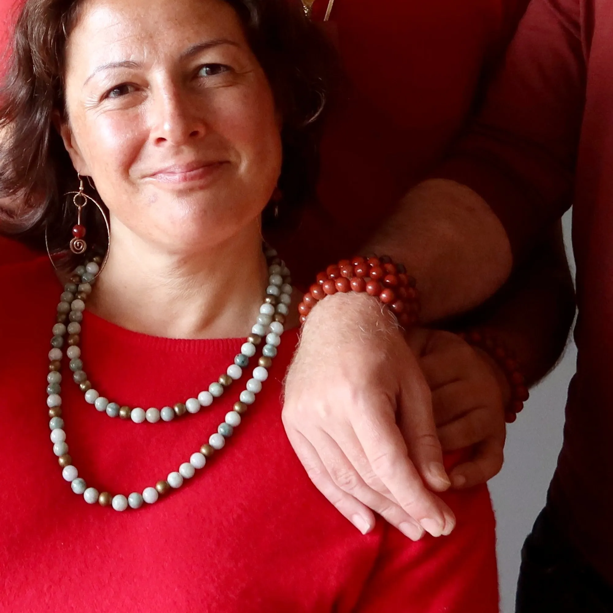 Jade Necklace Adorn Abundance Luxe Nephrite Crystals