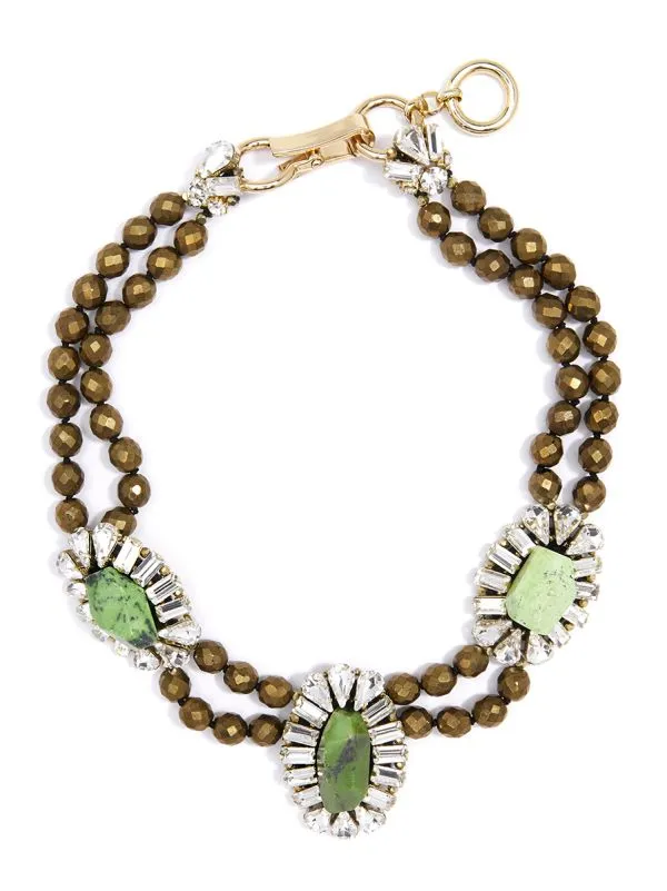Jade Statement Collar Necklace