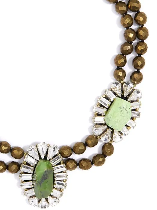 Jade Statement Collar Necklace
