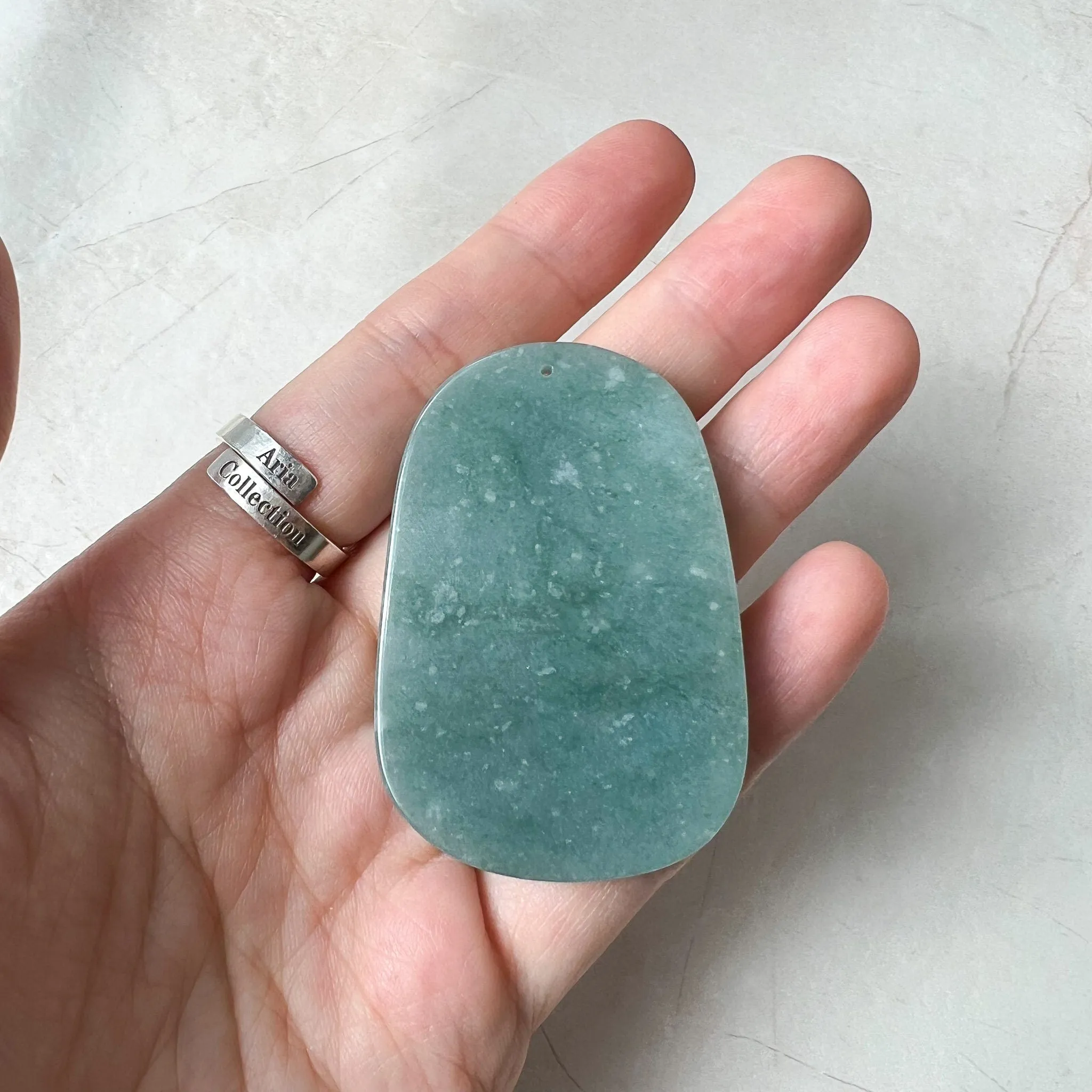 Jadeite Jade Jesus Christ, Blue Green Jade, Christian Necklace, Hand Carved Necklace, XZ-1221-1675649915