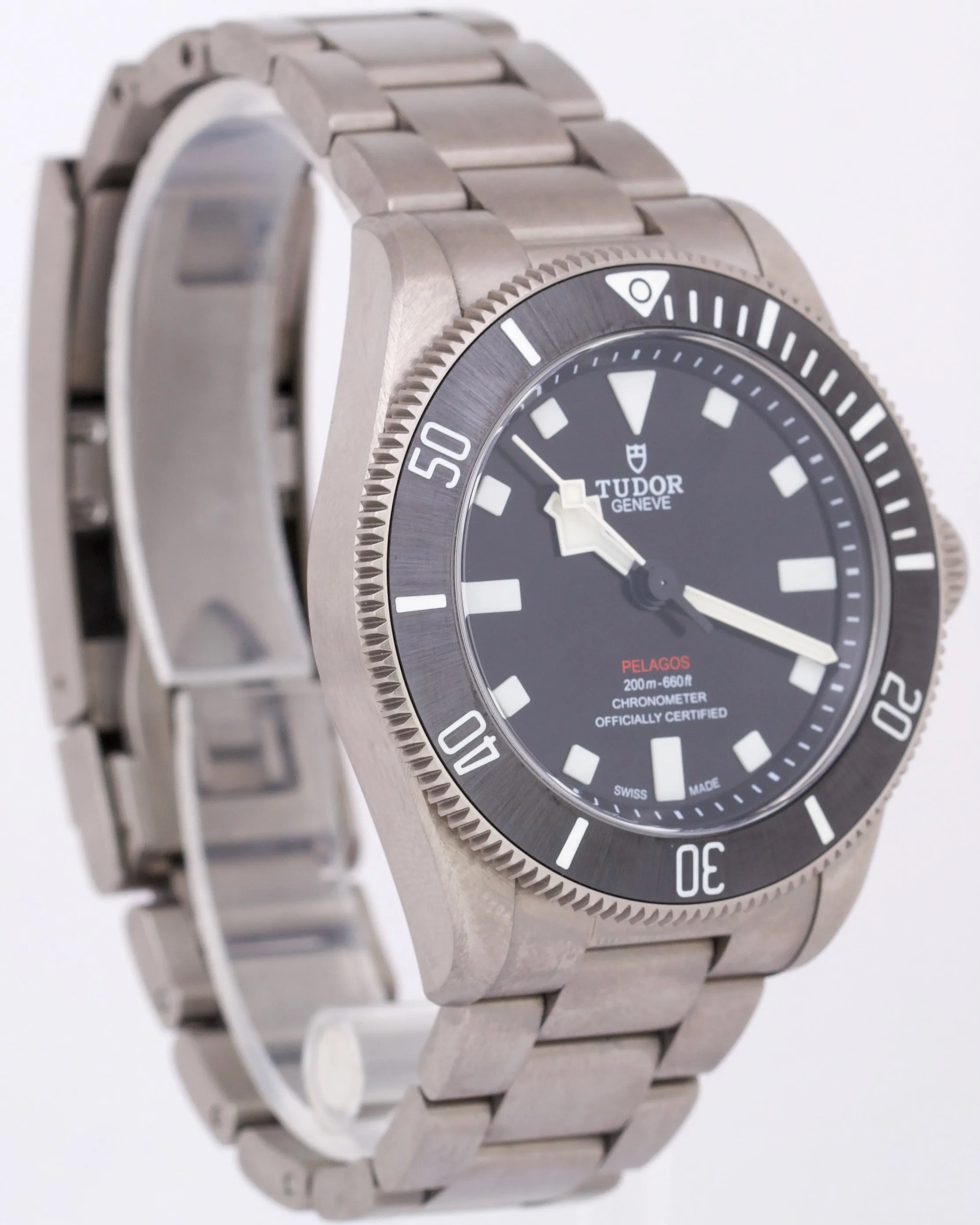 JAN 2024 PAPERS Tudor Pelagos Black TITANIUM 39mm 25407N Rubber Watch BOX