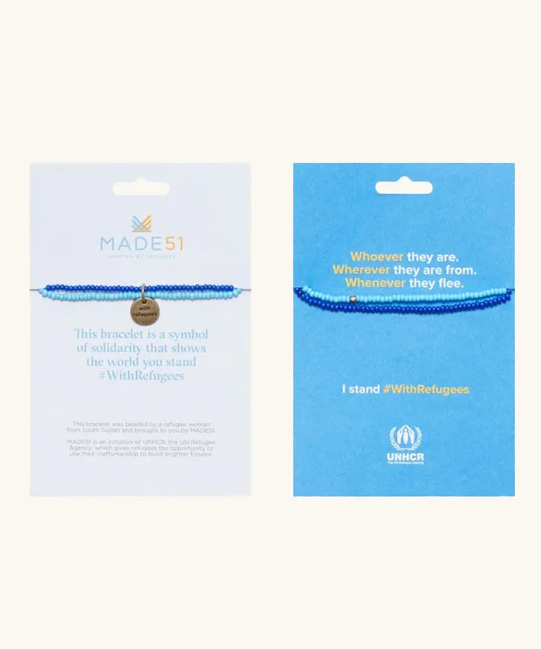 MADE51 Refugee Made Peace Bracelet