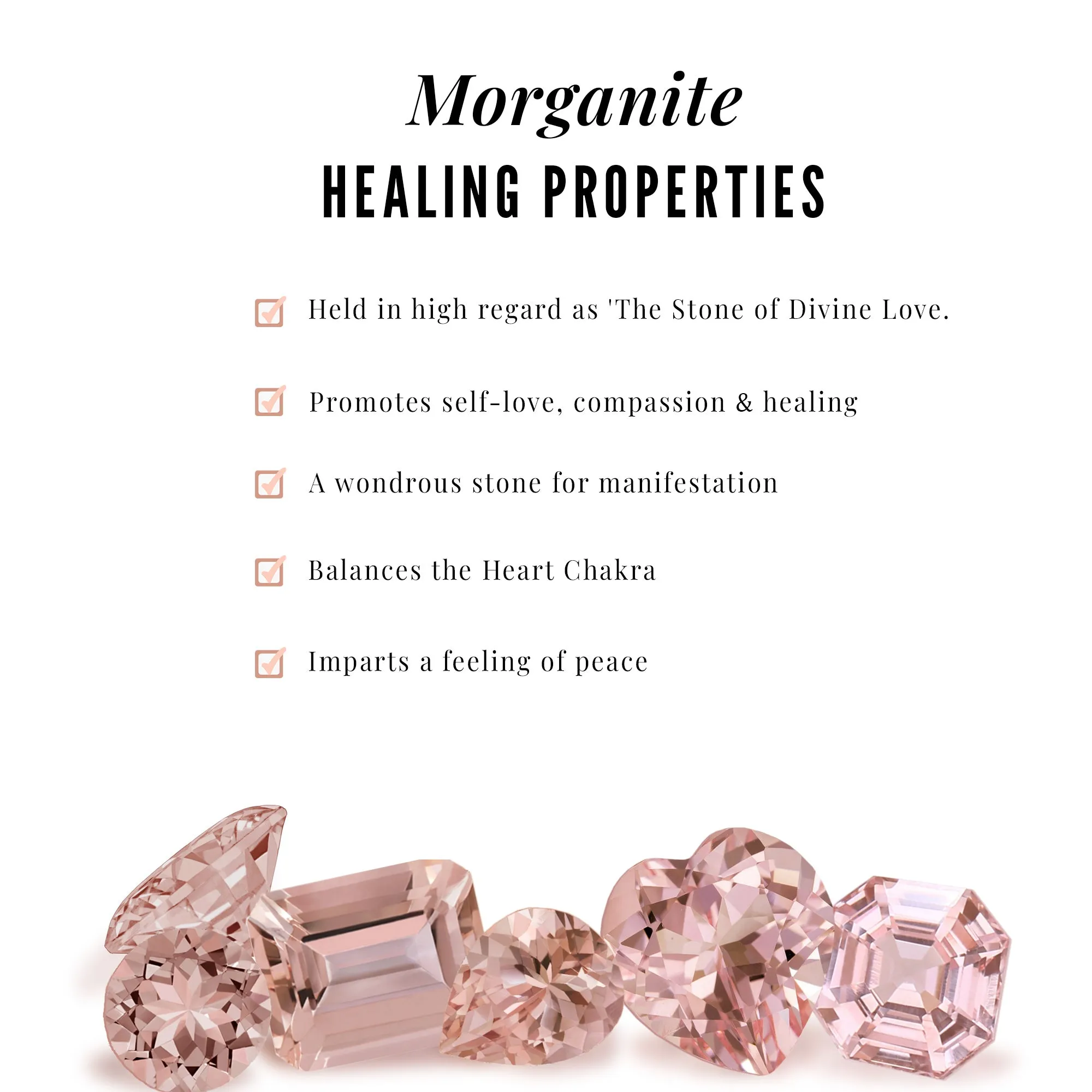 Marquise Morganite Crossover Engagement Ring with Diamond