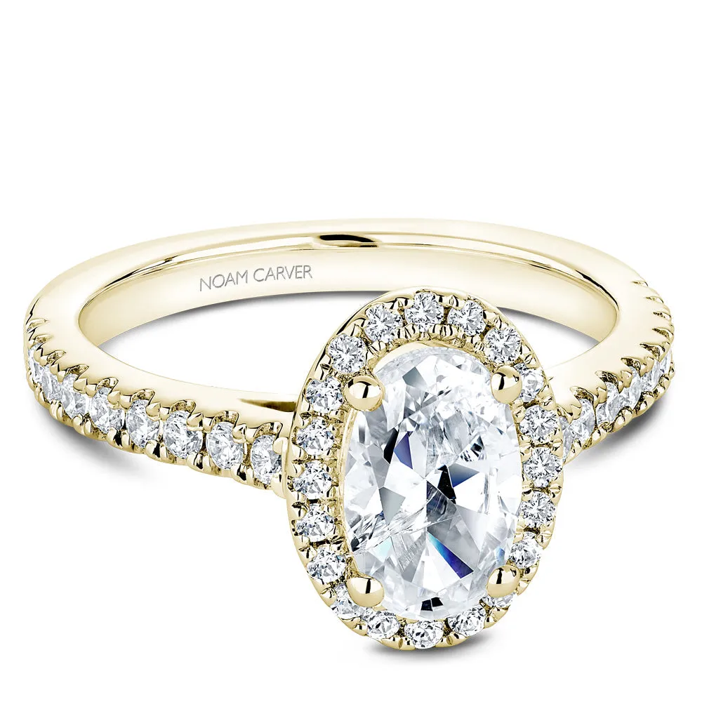 Noam Carver Engagement Ring - B034-04YM-FCYA